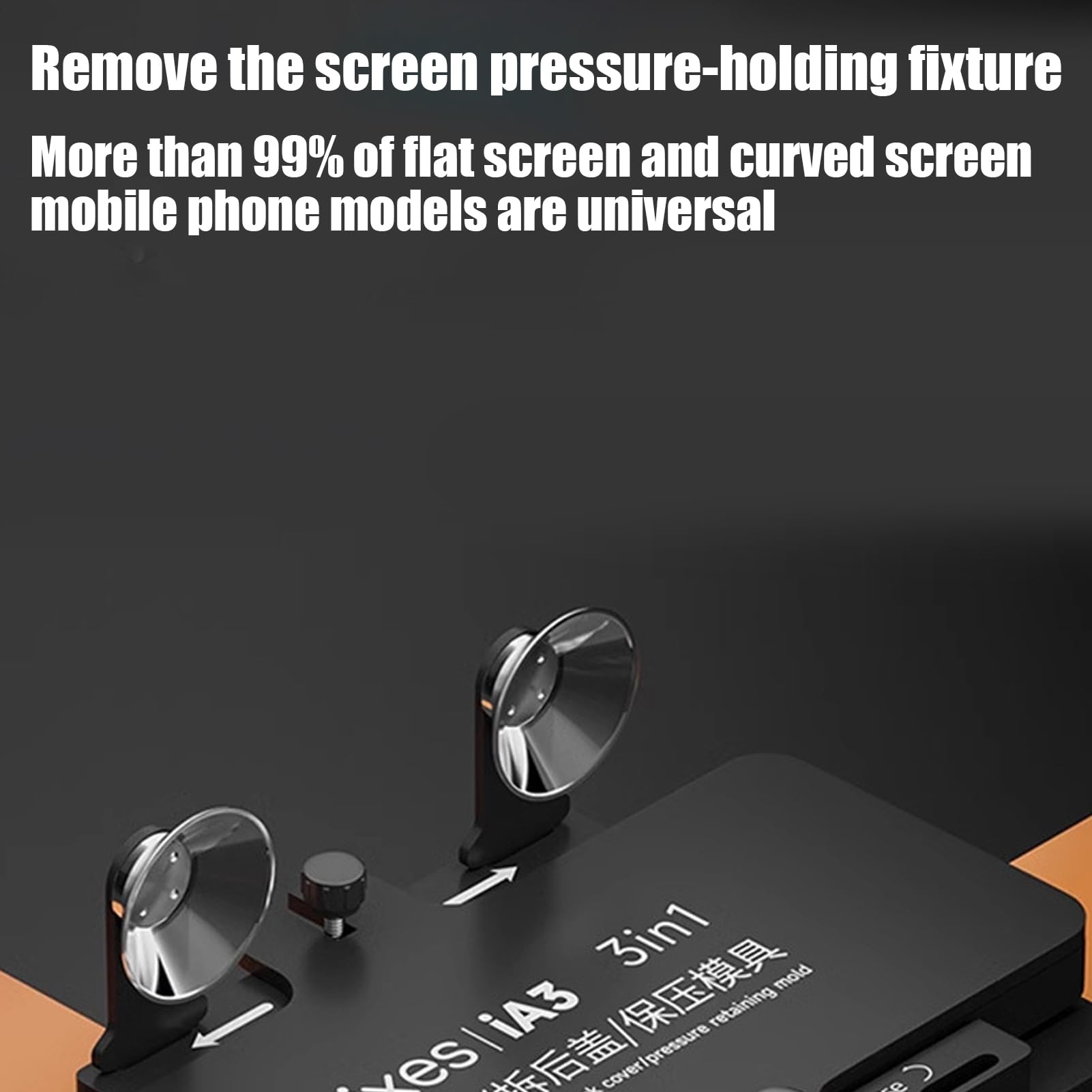 Morsetto Apertura Schermo Telefono Accessorio Riparazione Smartphone | Morsetto Fissaggio Telefono Forniture Riparazione per Donne Famiglia Colleghi