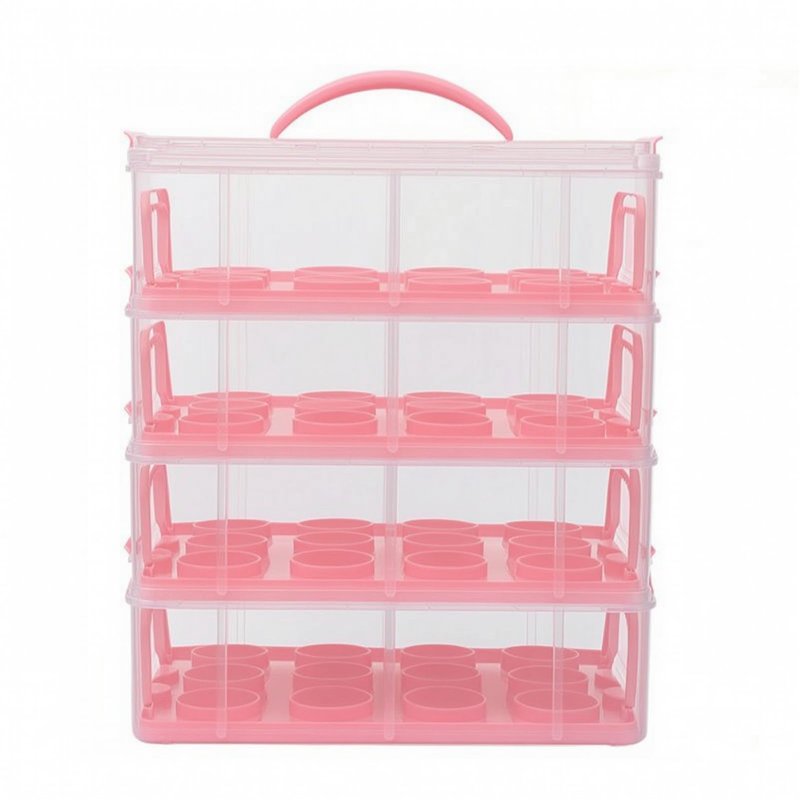 Lebensmittelecht Muffin-Transportbox, style to 5, Weiß