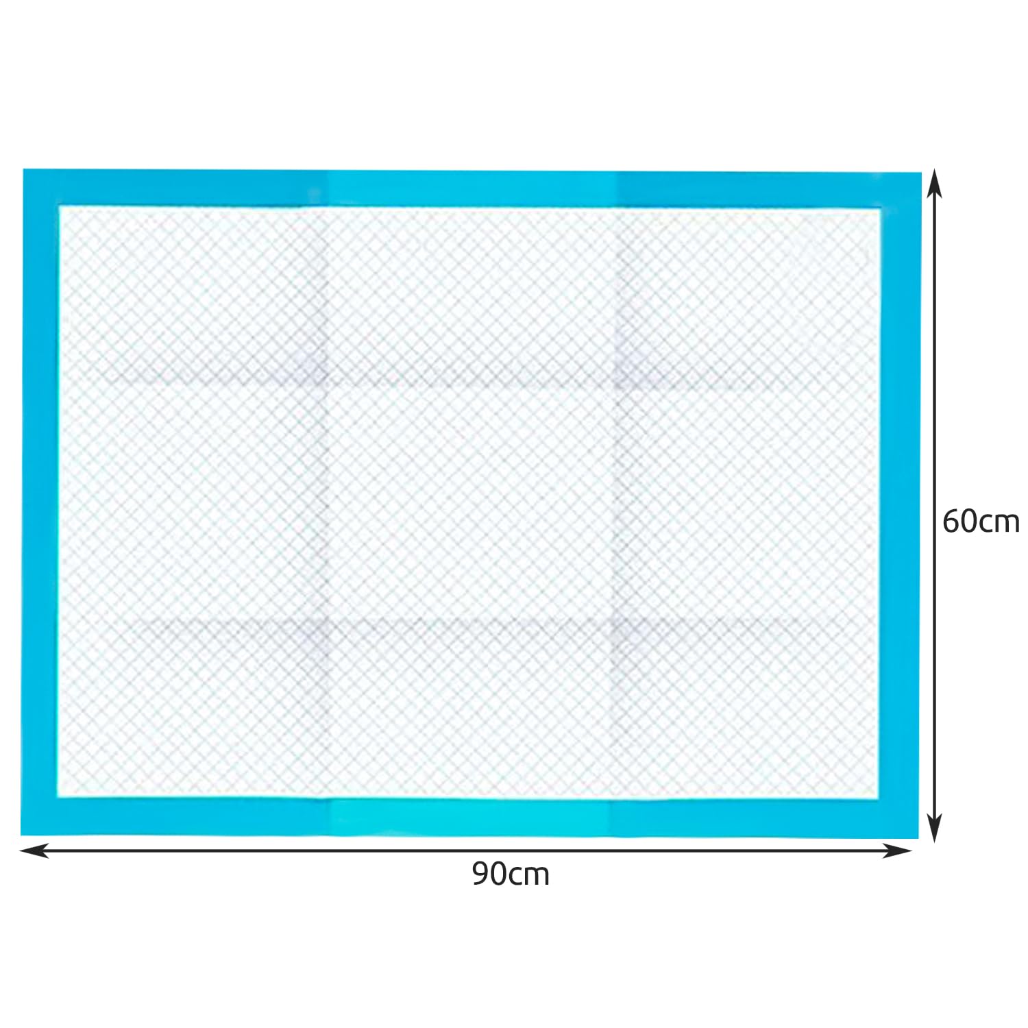 Podkładki treningowe dla psów 60 x 90 cm, toaleta dla szczeniaków, worek na odchody dla psów 21602, ilość: 50 sztuk