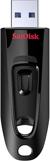 SanDisk Ultra 128 GB USB 3.0 Pen Drive (Black)
