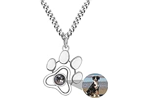 Personalized Pet Memorial Necklace for Cherished Memories