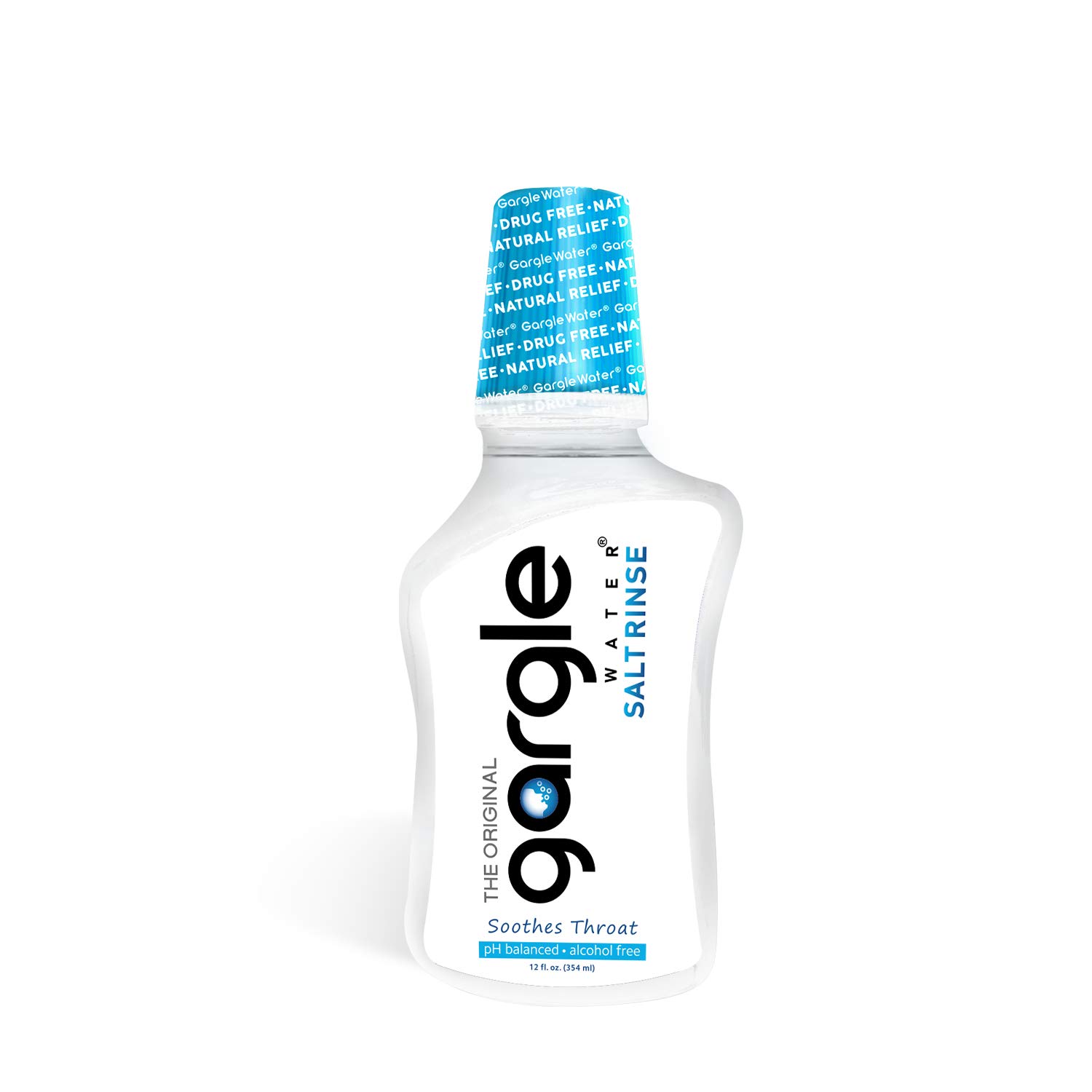 Buy Gargle Water Salt Rinse Mouthwash, 12 fl Oz. Natural Remedy for