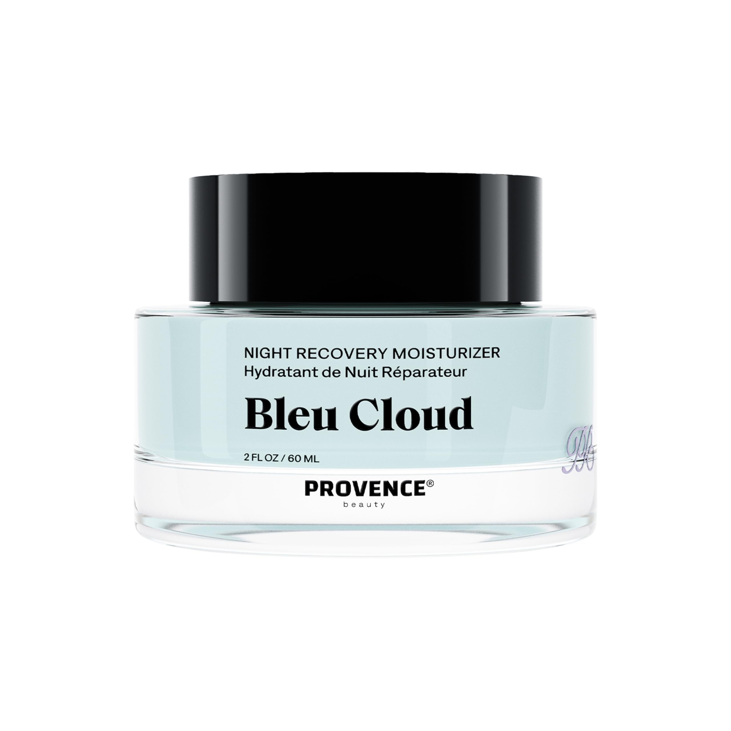 Provence Beauty Deep Bleu Cloud Night Moisturizer – Hydrating Night Moisturizer for Face – Nighttime Moisturizer for Face Cream