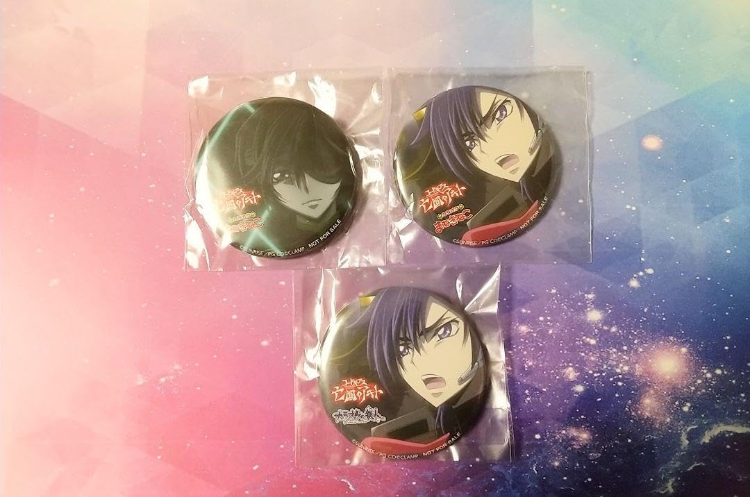 【コードギアス】ルルーシュ カラオケの鉄人 特典 缶バッジ 鉄人化計画、「コードギアス 反逆のルルーシュ」×「カラオケの