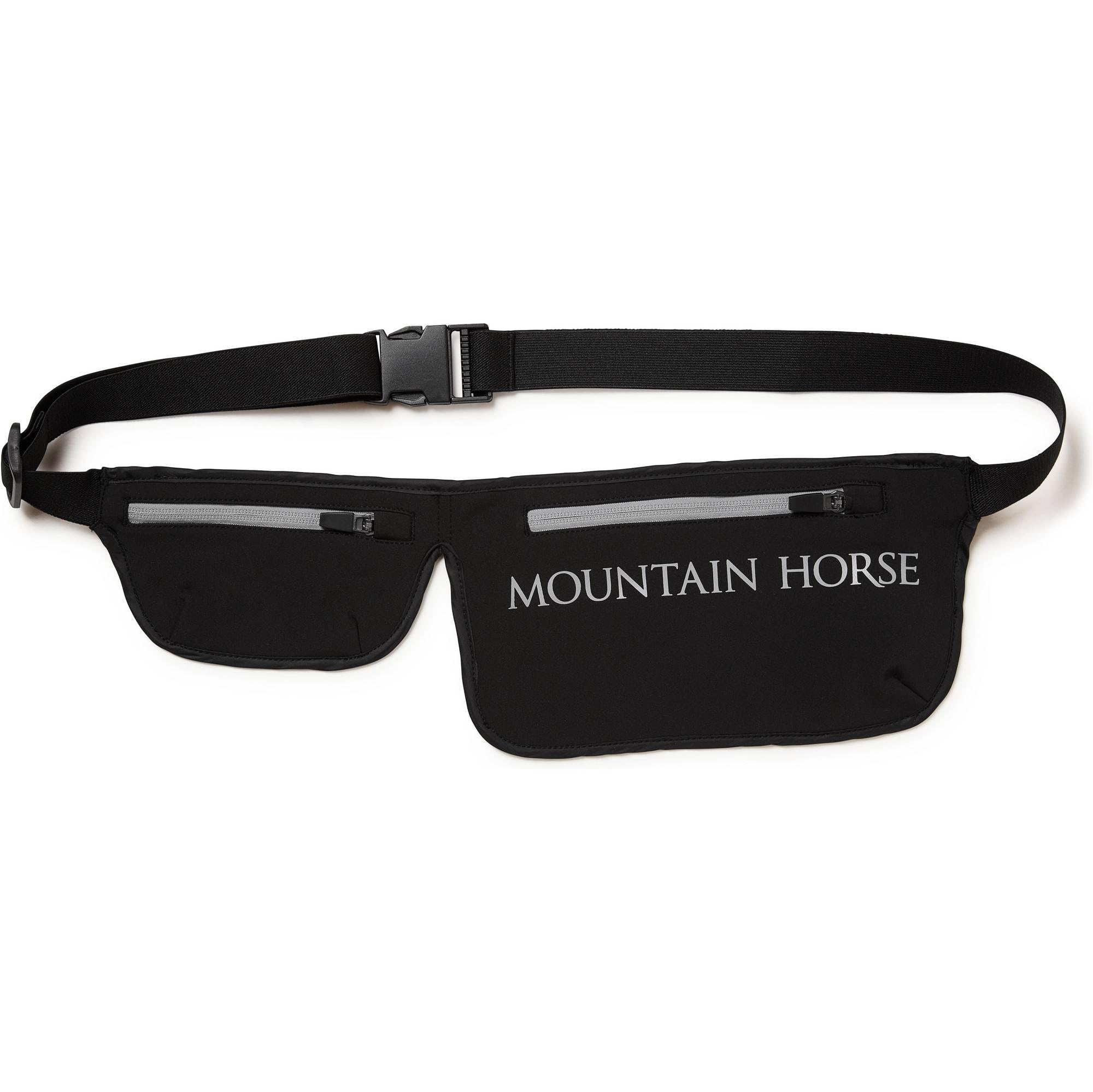 Mountain Horse Double Waist Bag, Black