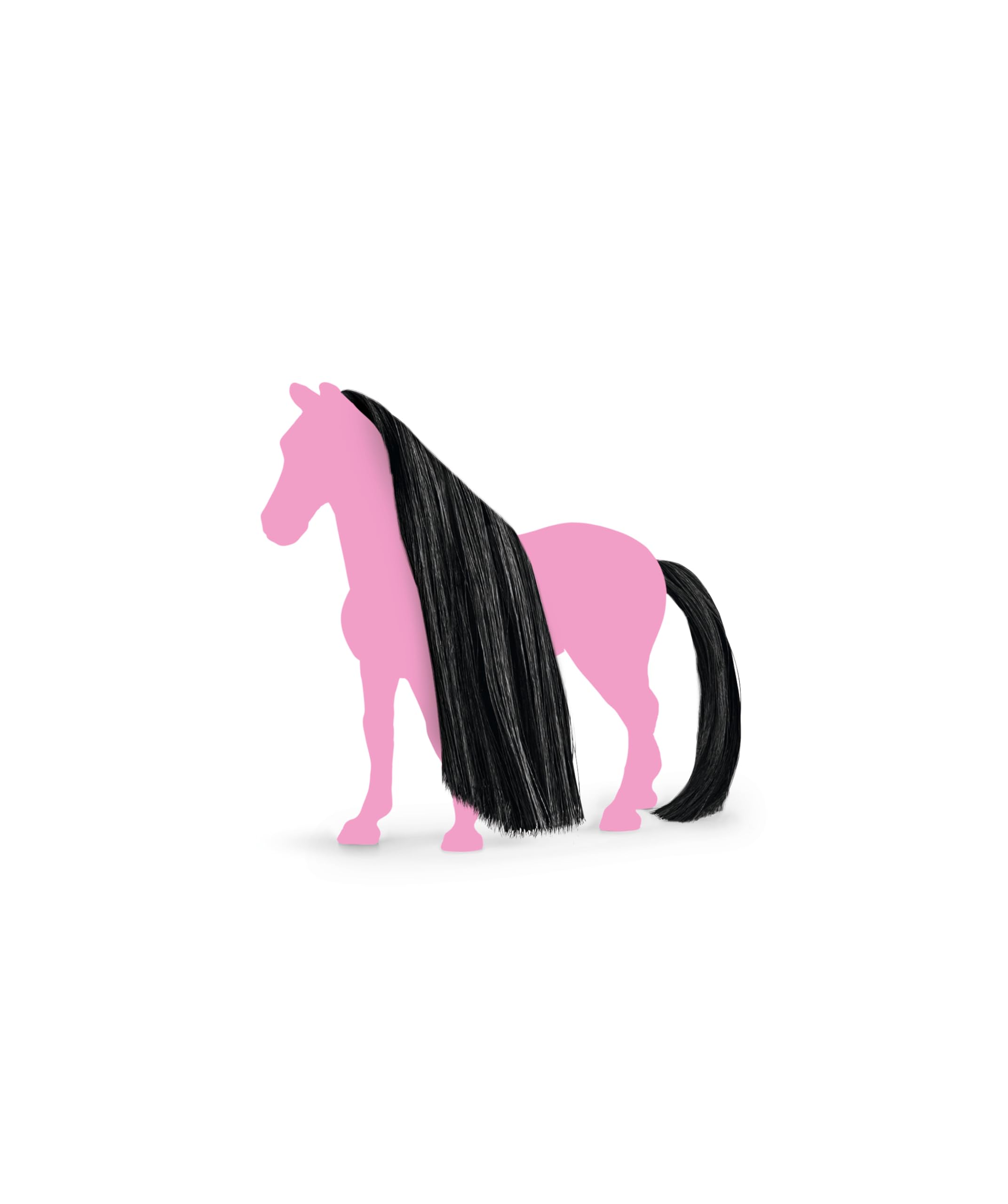 SCHLEICH 42649 Hair Beauty Horses Black, from 4 years, HORSE CLUB Sofia's Beauties - Accessory, 2 pieces