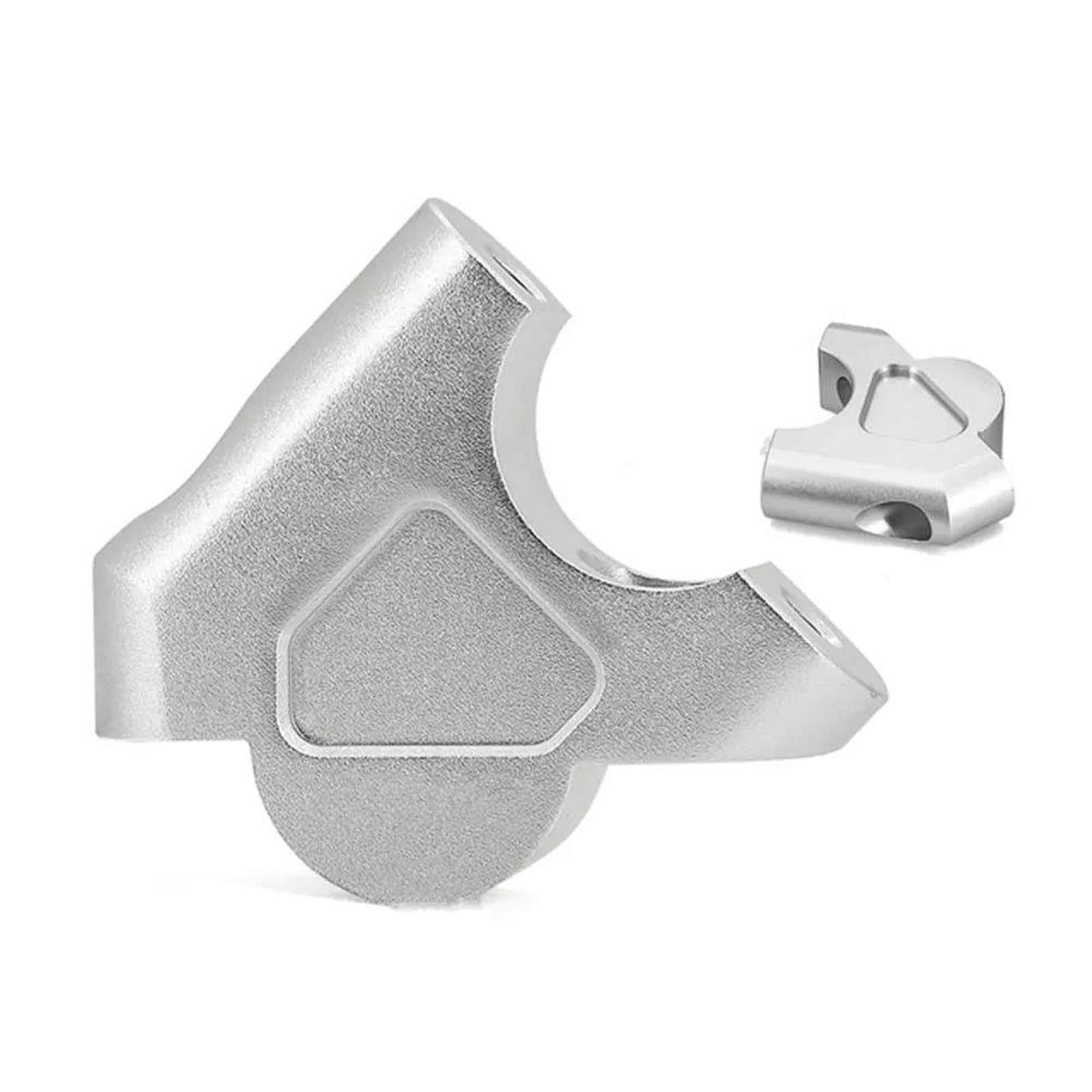 Hdhcscagh Silver For R 1200 Gs For Lc For R1200gs For Adventure For Adv For R1250gs For S1000xr Handlebar Riser Handle Bar Clamp Adapter Handlebar Clamps Risers(Silver)