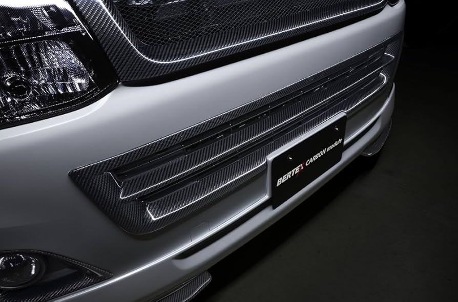 ハイエース　MTSカーボングリル トヨタ 200系 ハイエース 4型標準ボディ用 フロントグリル