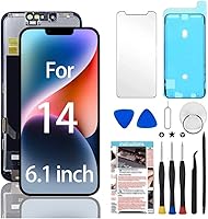 Vista 16 de para iPhone 12 Mini Reemplazo de Pantalla 5.4 Pulgadas (A2176, A2398, A2399, A2400), Ensamblaje de Digitizador de Pantalla LCD 3D Touch