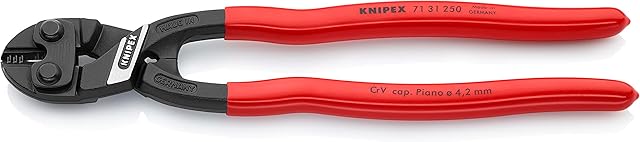 Knipex CoBolt® XL Compact Bolt Cutter black atramentized, plastic coated 250 mm 71 31 250