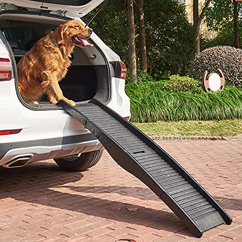 sillervan Escadas confortáveis para estimação, escadas portáteis para cães, escada rampa segura leve