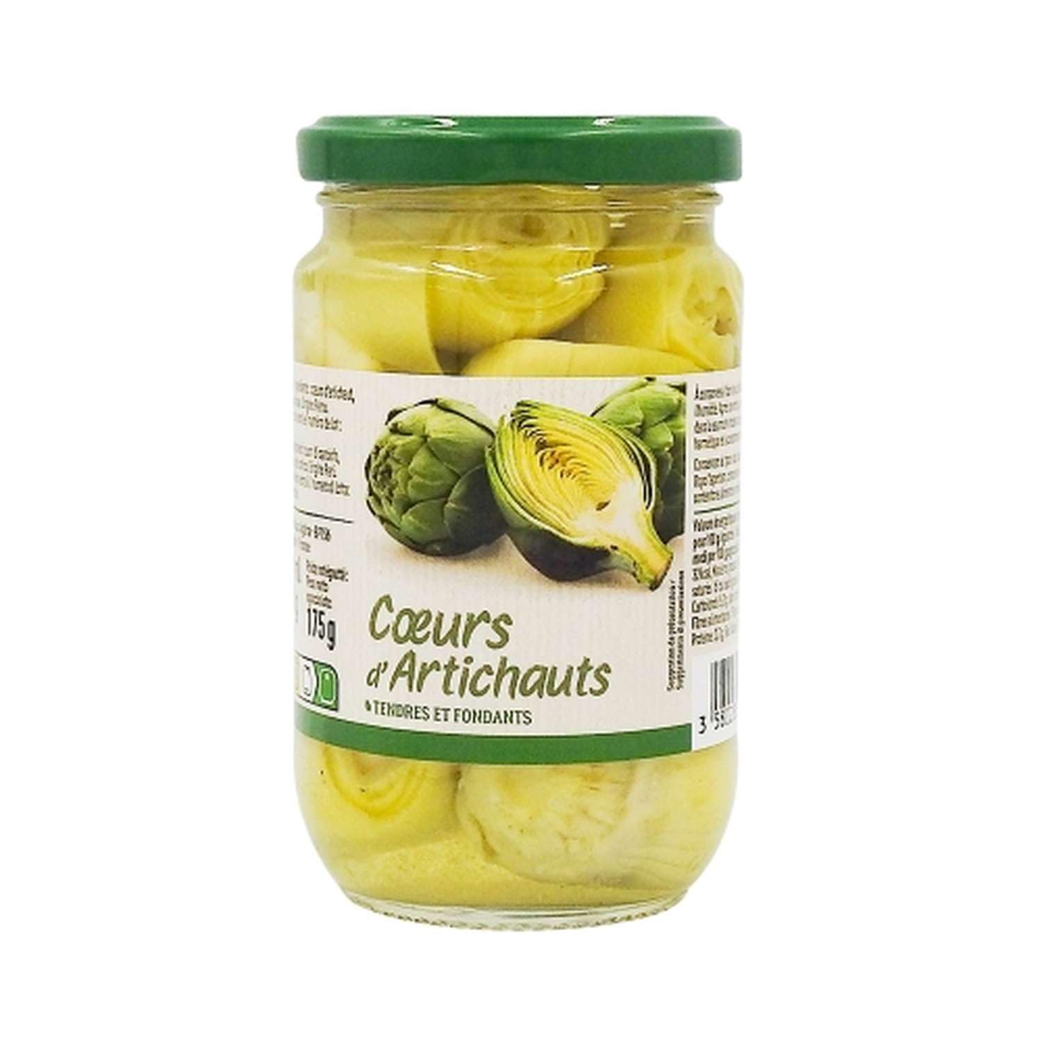 Lot 3x Cœurs d'artichauts - Bocal 175g