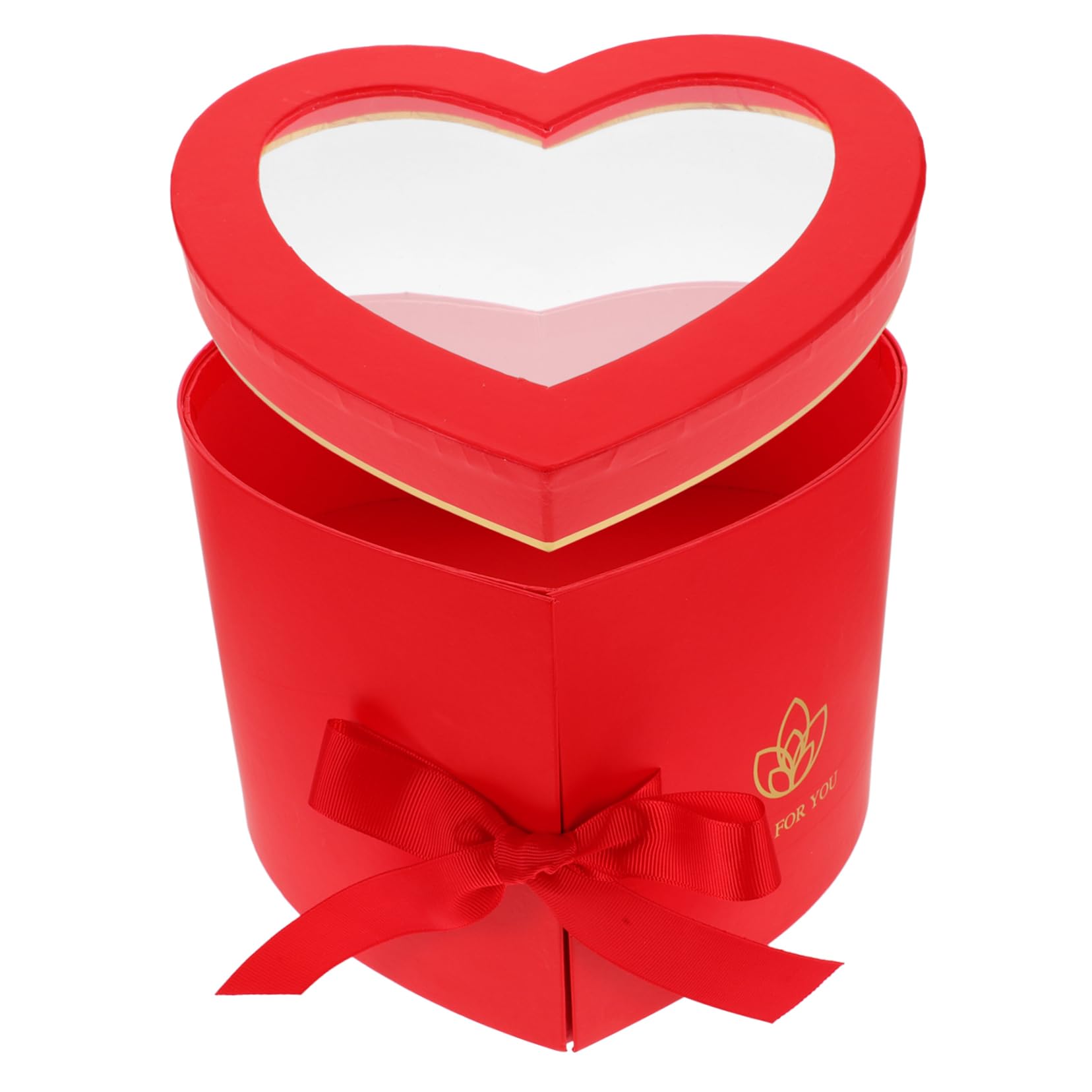 Healeved 2stücke Herzförmige Geschenkbox Mit Doppelter Drehfunktion Hochwertige Blumenbox Für Hochzeiten Geburtstage Und Valentinstag Für Präsentation Von Konservierten Blumen Und