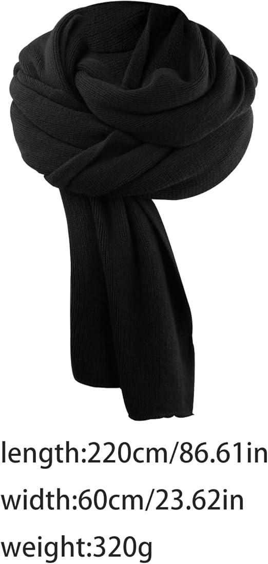 écharpe Écharpe D'hiver Femme Châle En Laine Fine Et Chaîne Épaissir Chaud Grandes écharpes En Laine De Chameau (Couleur : Camel, Taille : 180x70cm) (Marron C