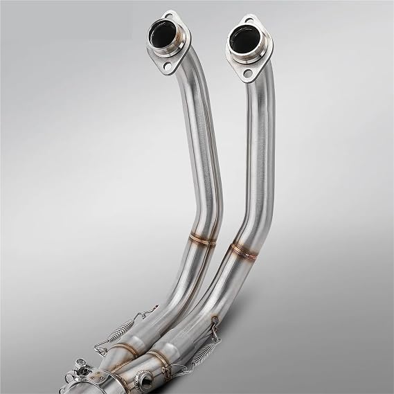Motorcycle Exhaust Muffler For Aprilia RS457 RS 457 System Modification With Stainless Steel Front End Exhaust Pipe