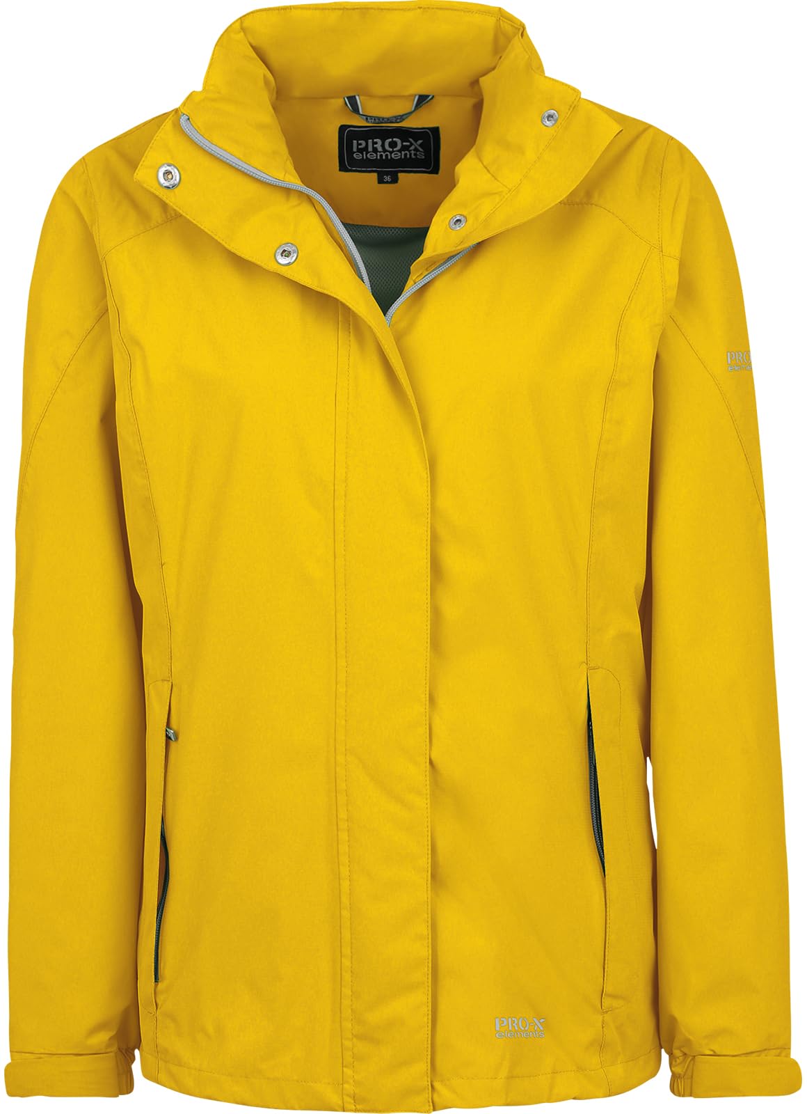 PRO-X elements Womens Modern Trench Coat Rapsgelb Size 36