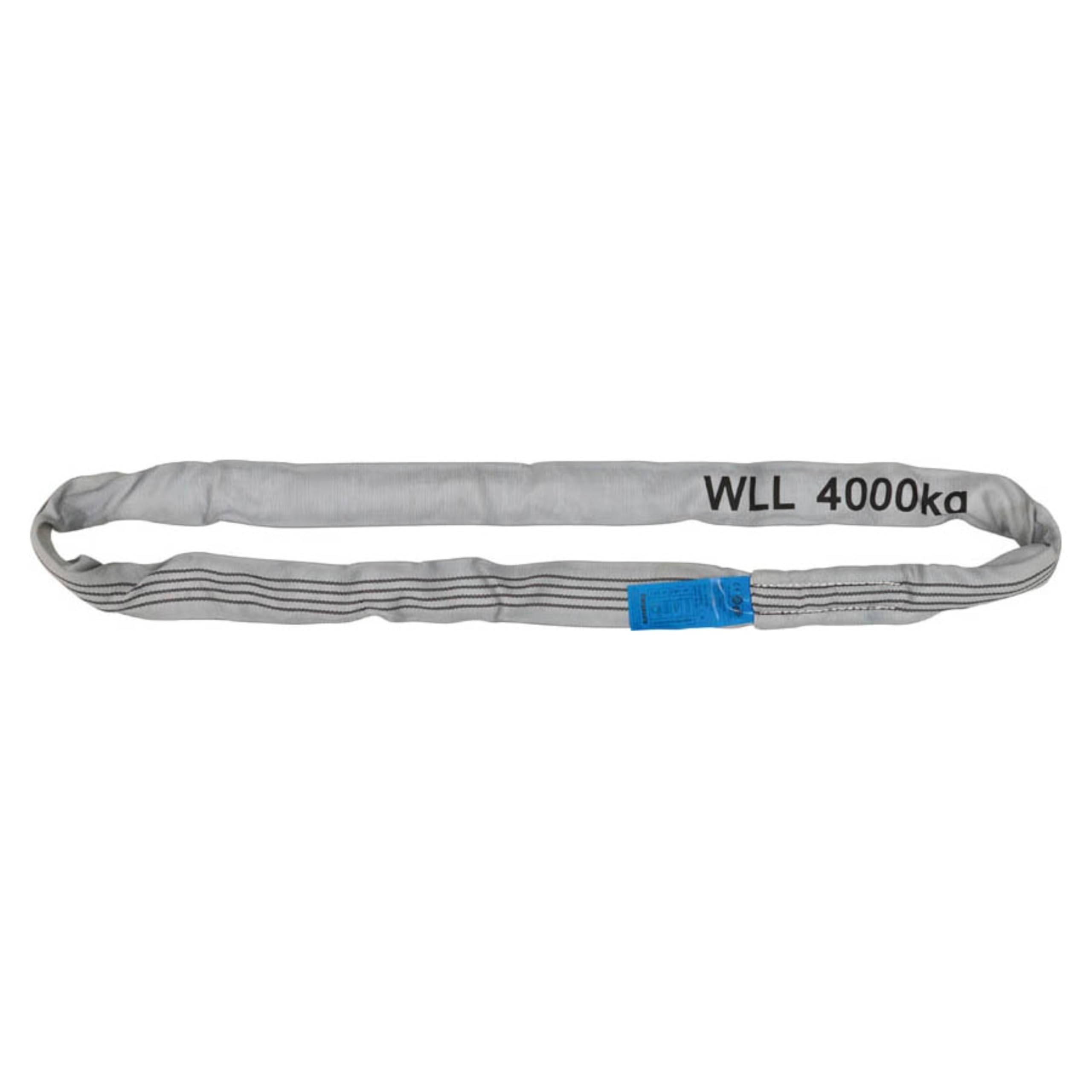 PETEX WLL 47204018 Round Sling 4,000 kg Length 1 m Circumference 2 m Grey