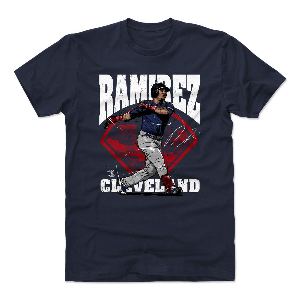 500 LEVEL Jose Ramirez Shirt - Cleveland Baseball Men's Apparel - Jose Ramirez Field
