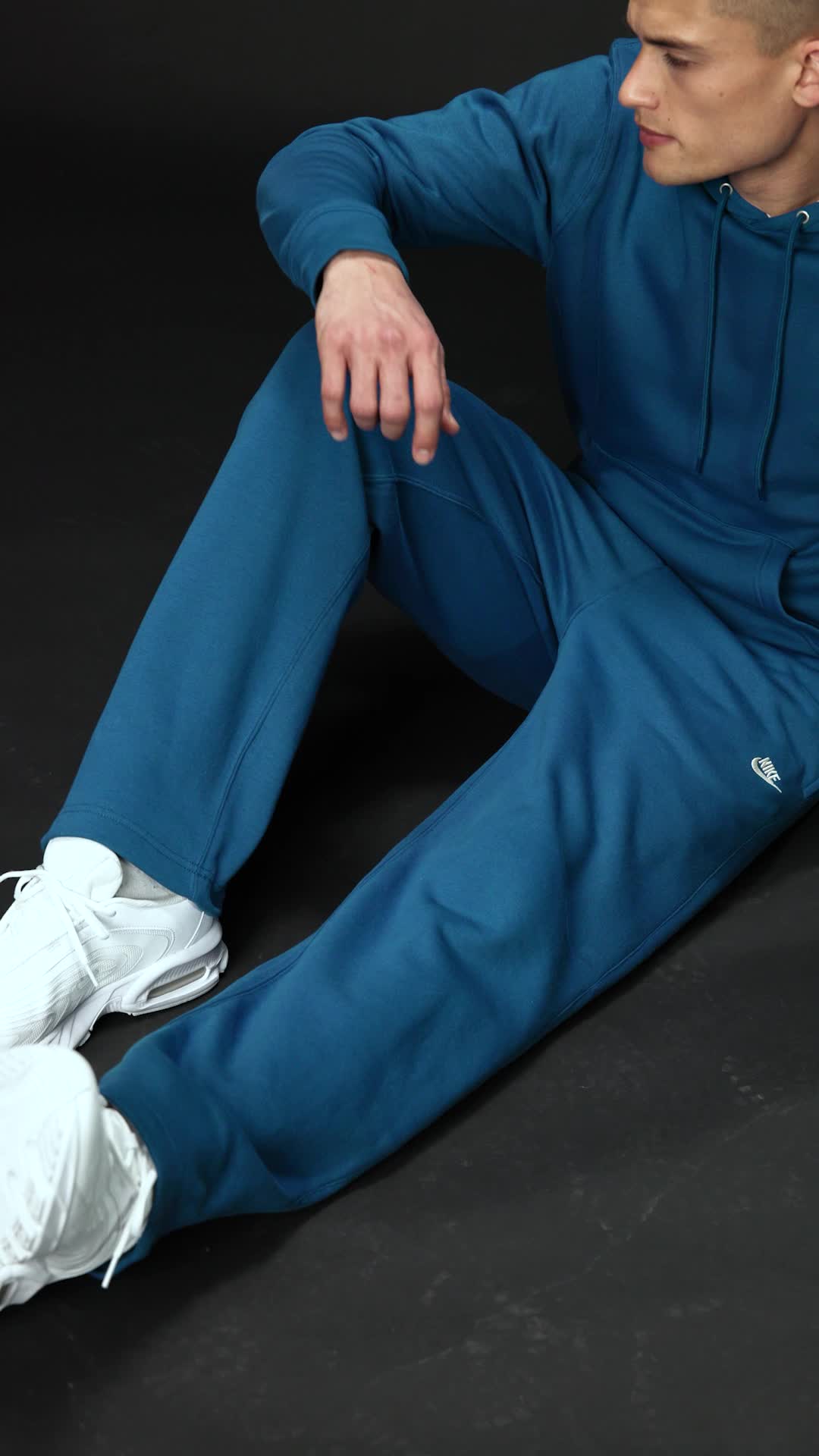 Amazon.com: Nike Men's Club Open Hem Brushed Fleece Pants, Court