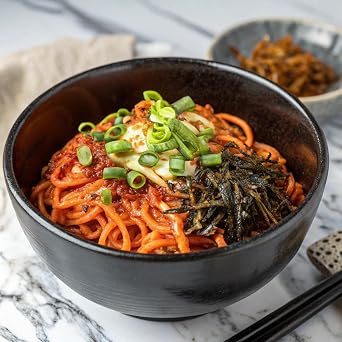 KF GOODIES Korean Ramen Variety Pack Gift Box (10 Count) Spicy Buldak Noodle Assortment for Birthdays, College Care Packages, Office Snacks, and Gift Baskets