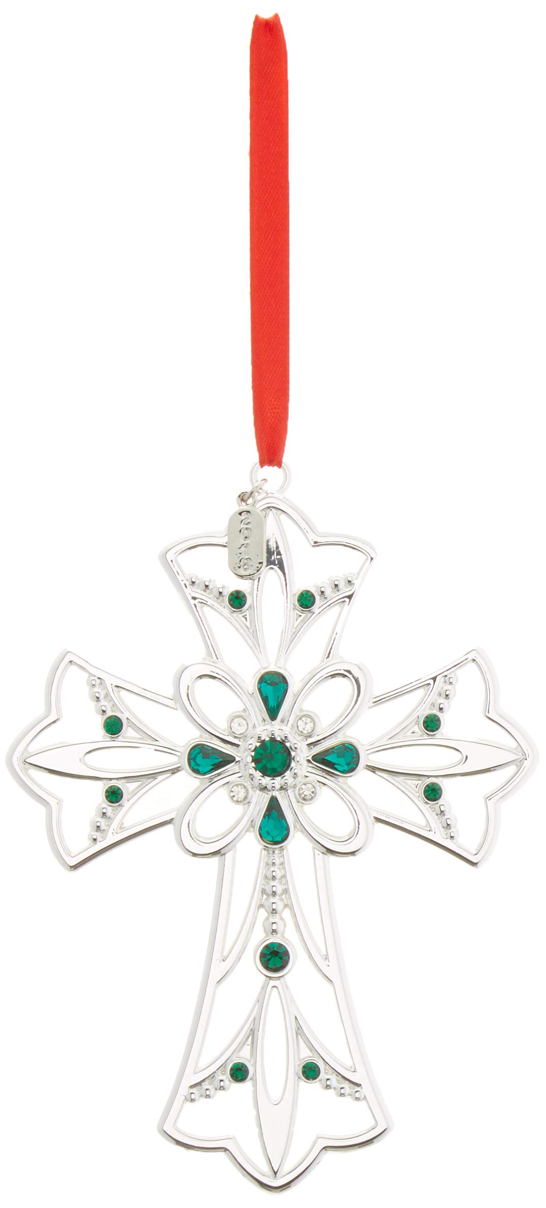 Cruz con Gemas 2018 Lenox adorno coleccionable de porcelana para Navidad
