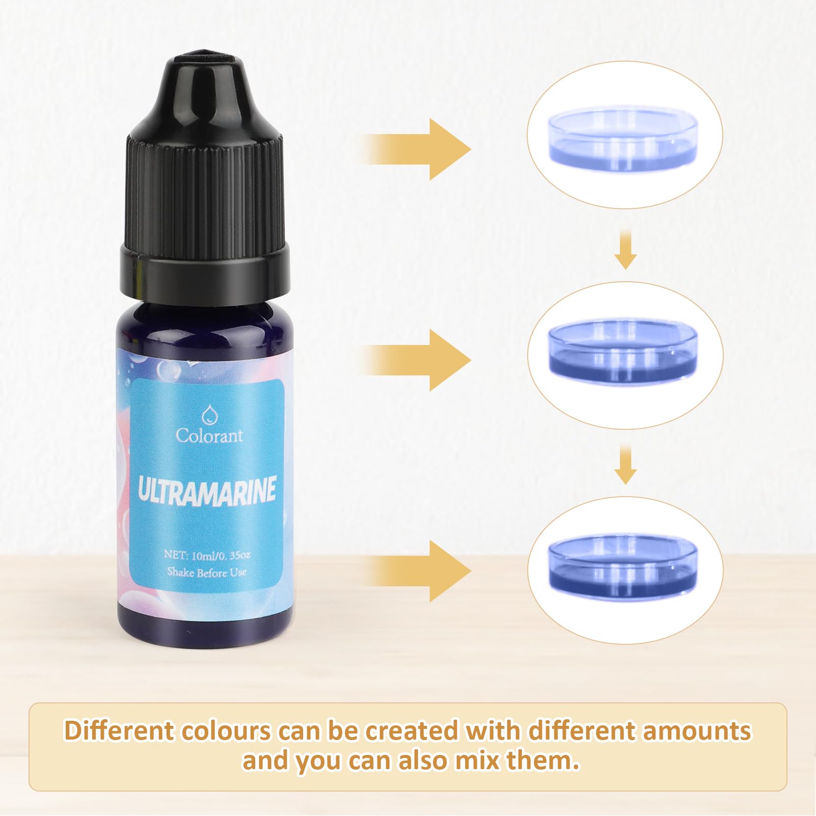 Colorante Per Candele 8 Colori - Alta Concentrazione, Per Cera Soia/API, Facile Da Sciogliere (10ml) - Foto 7