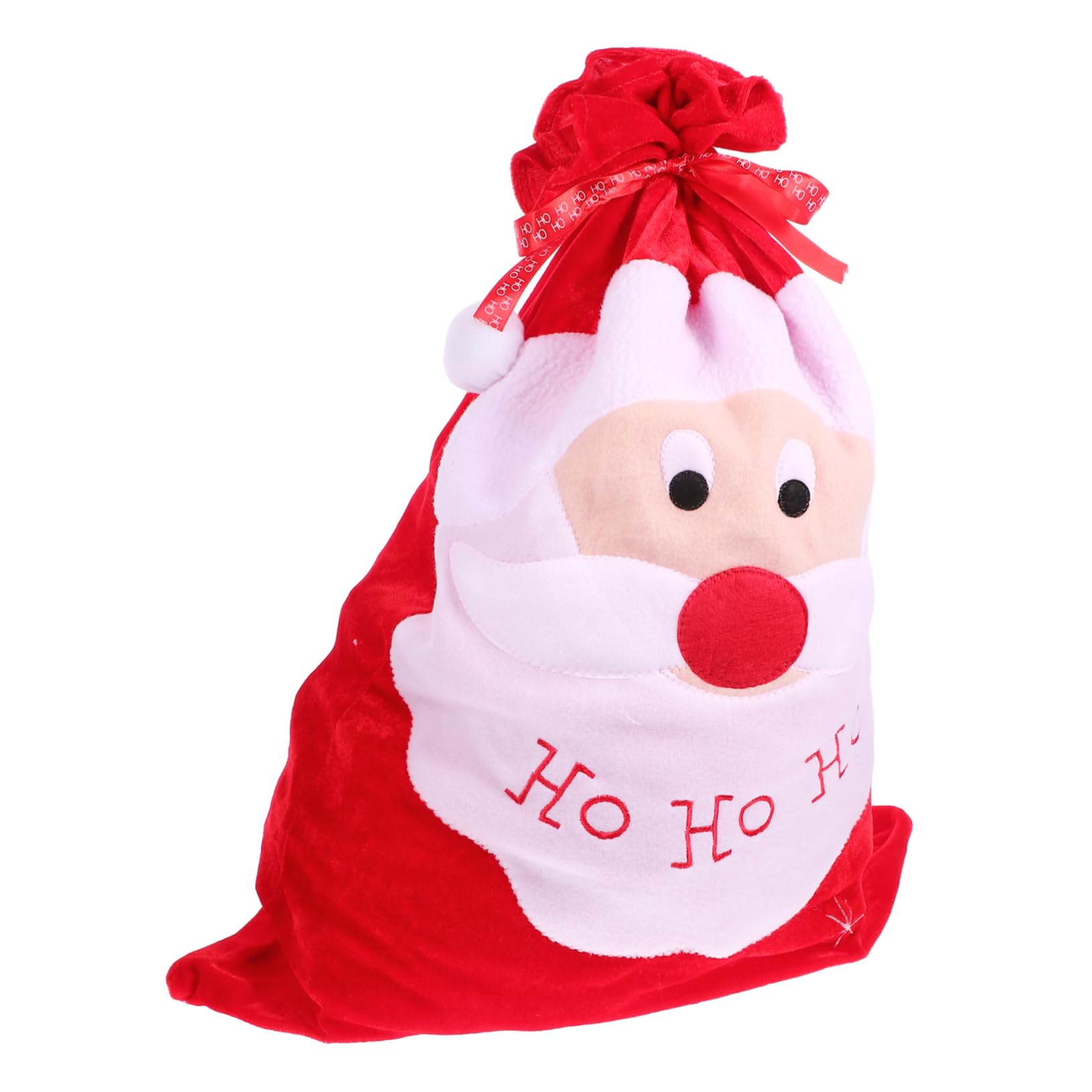 FOMIYES 5 Piezas Bolsa De Bolsa De Arpillera De Papá Noel Navidad Adornos Día Festivo Bolsas Navideñas Grandes De Tela Bolsas Navideñas Grandes Con Cordón Paño