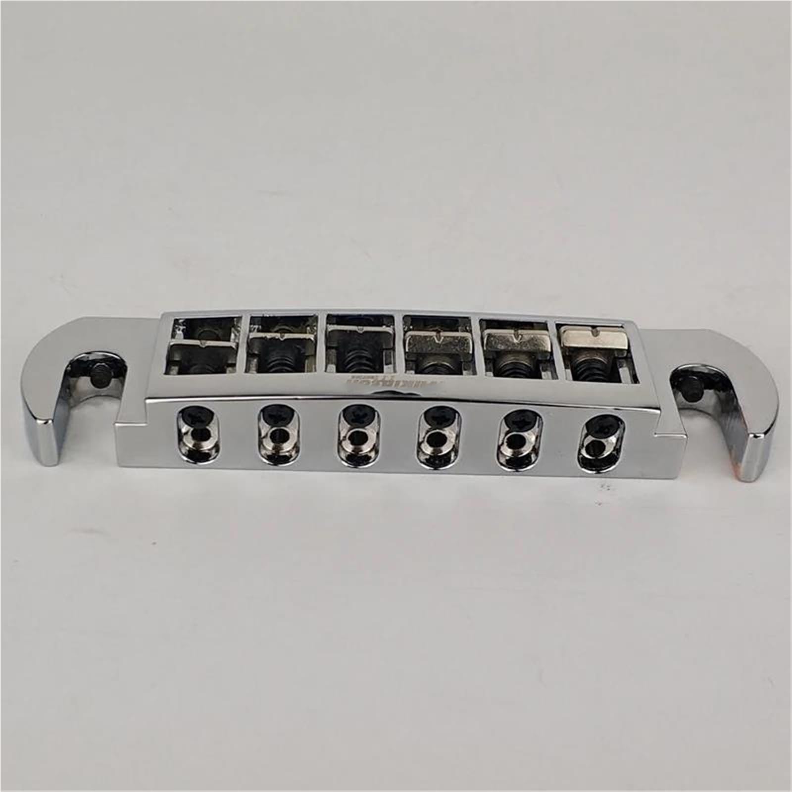 Puente de cola envolvente ajustable cromado plateado para guitarra eléctrica LP Puente Genérico Guitarra Acústica