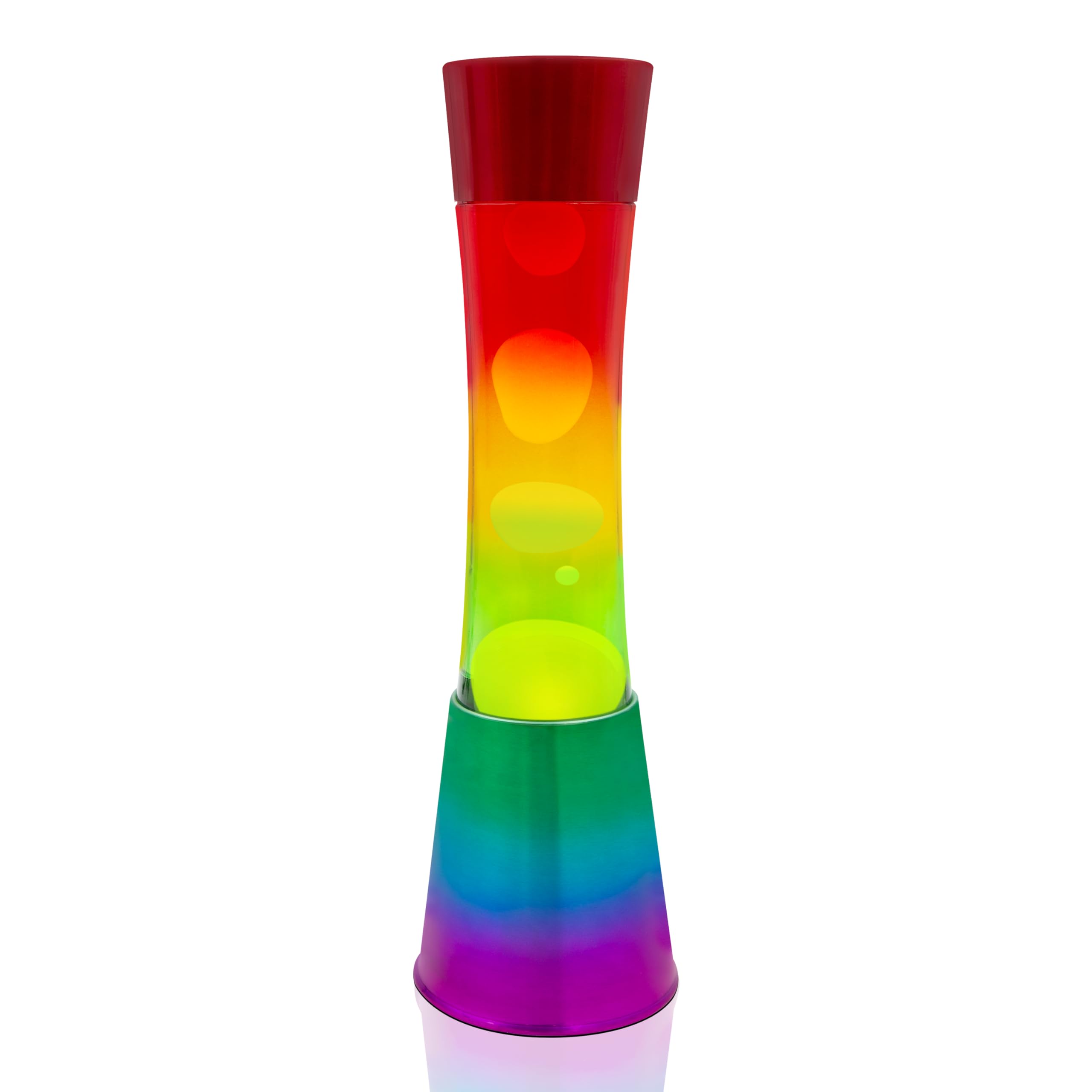 Global Gizmos 48859 16" Lava Lamp - Rainbow