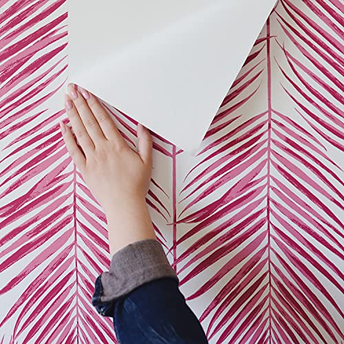 Nextwall Paradise Palm Peel And Stick Wallpaper #TOP3