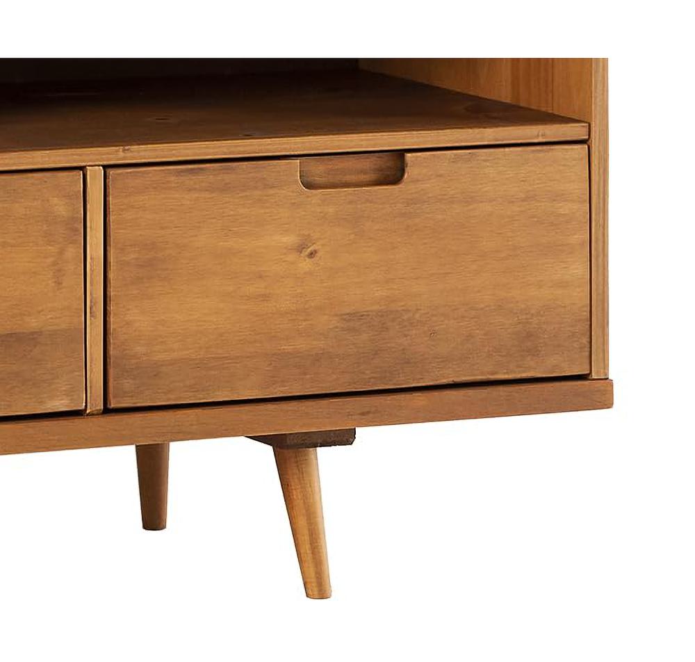 Amazon.com: Walker Edison 3-Drawer Mid Century Modern Wood TV