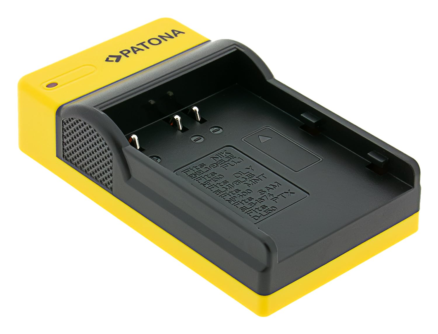 PATONA Slim Caricatore USB-C per EN-EL3 EN-EL3a EN-EL3E – per Nikon D40 D50 D70 D80 D90 D100 D200 D300 D700 D3000 D5000 – compatto con ricarica USB-C