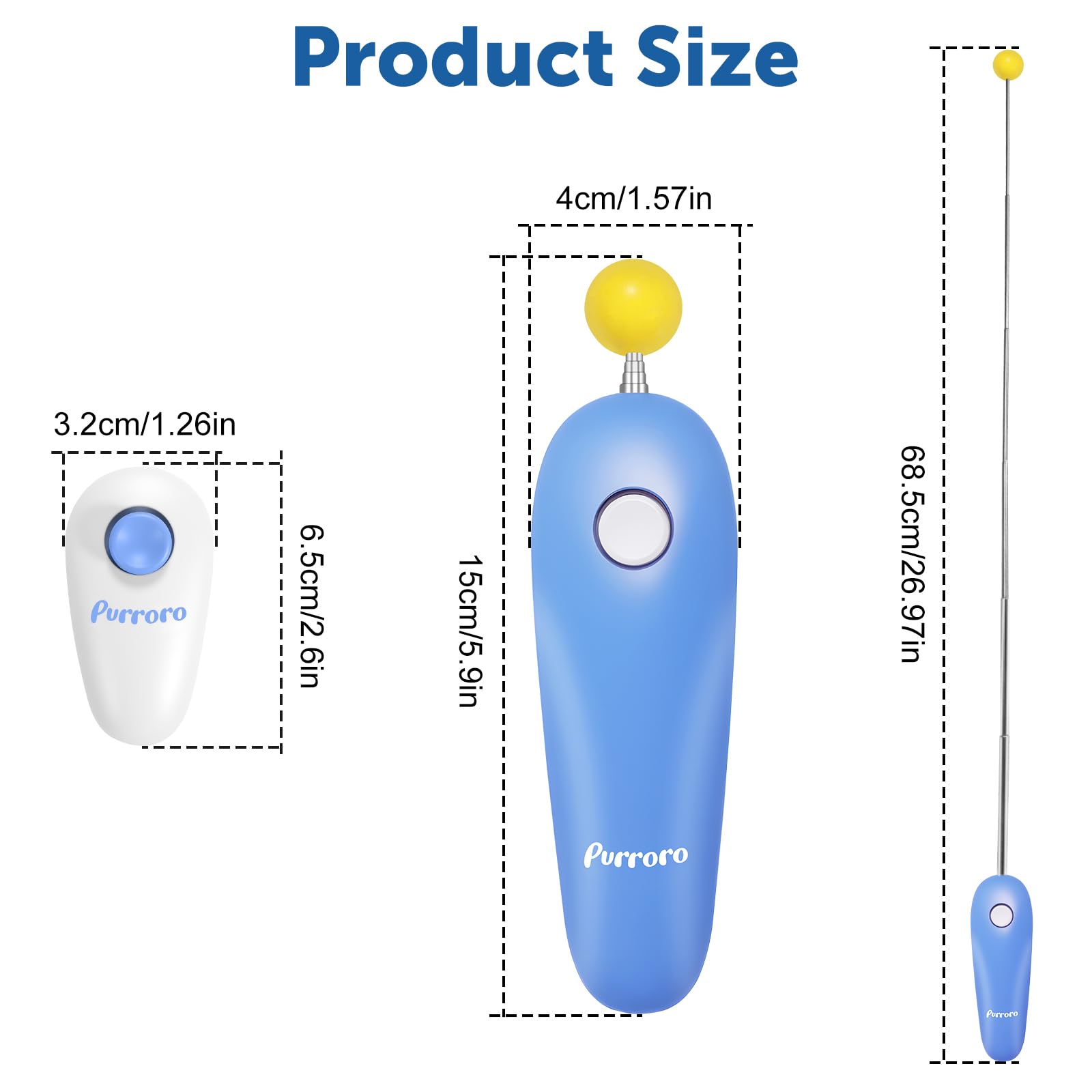 Cat Training Clicker Kit – Includes Finger Clicker and Target Stick – Perfect for Positive Reinforcement, Behavior & Obedience Training Indoors & Outdoors – Suitable for Dogs, Birds & Small Pets - image 2