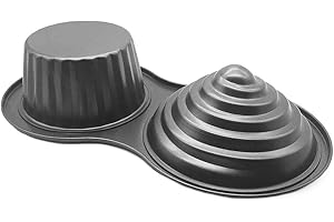 3D Giant Cupcake Pan: Baking Delight for Oversized Indulgence
