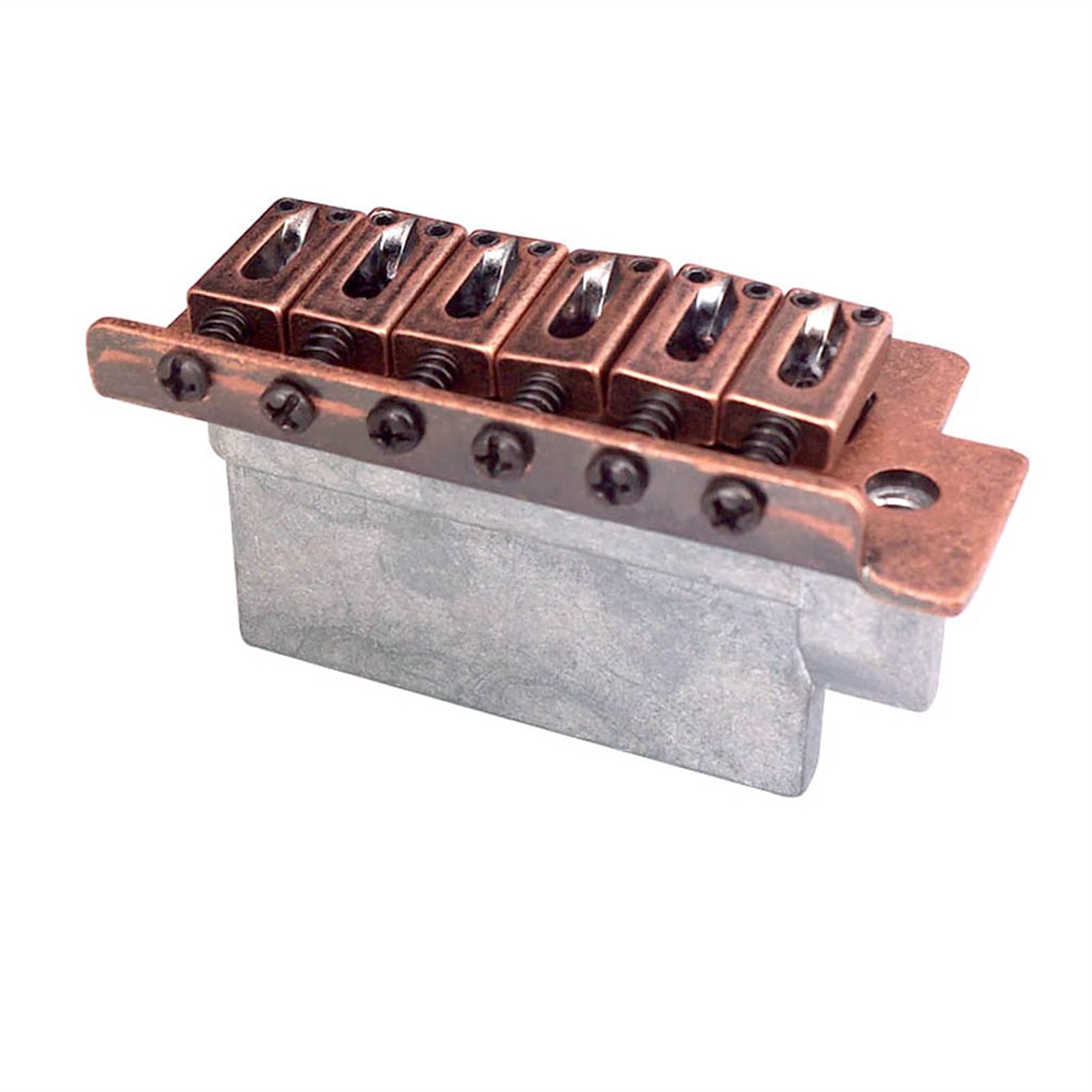 6 Sella Piatta Stringa Singolo Tremolo Bridge Per Sq St. Sostituzioni Di Chitarra Elettrica. ponte chitarra