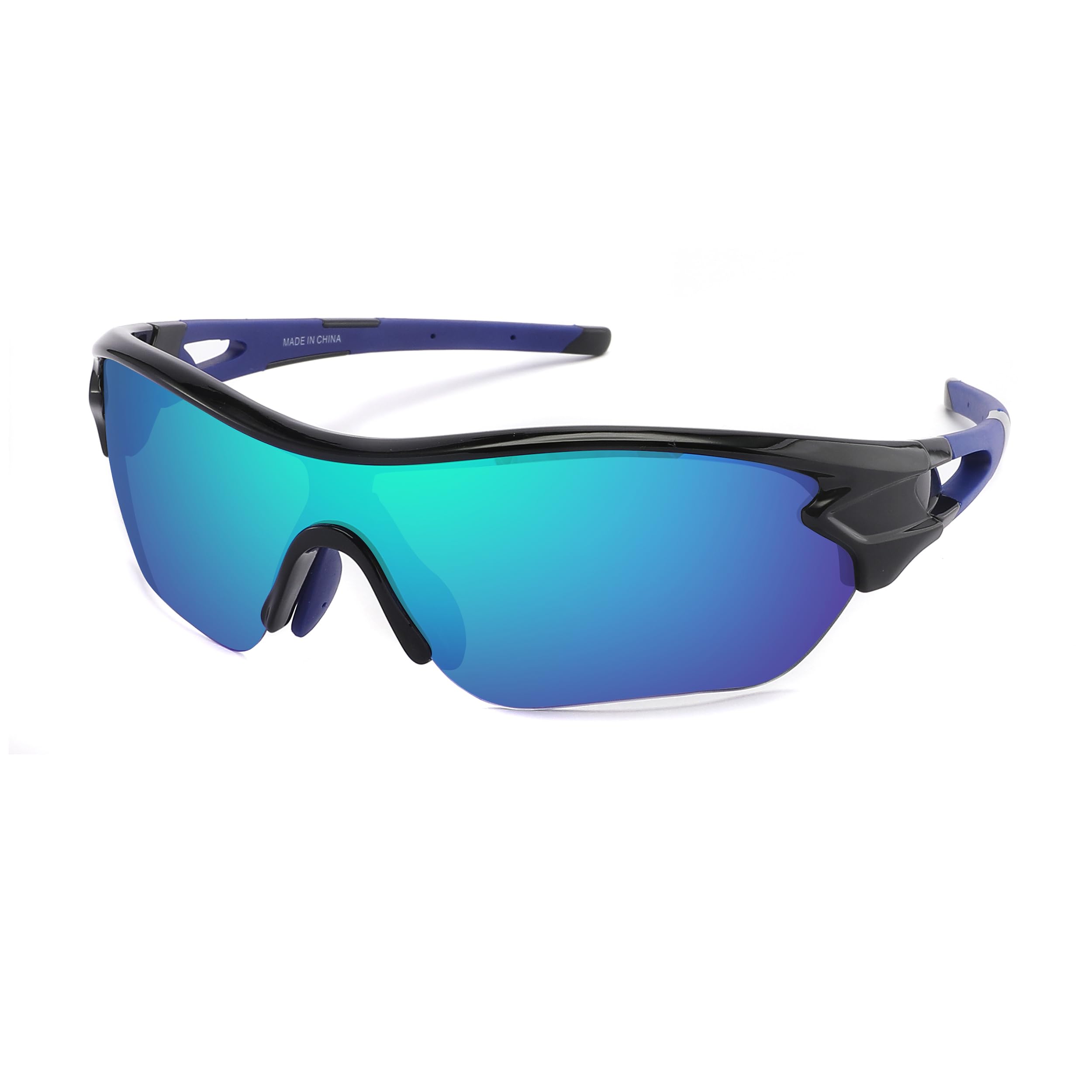 [SINSPORT eyewear] サングラス スポーツ UV400 TAC 偏光レンズ あらゆる種類のスポーツに適しています ゴルフ 釣りランニング 野球 自転車用 男女兼用