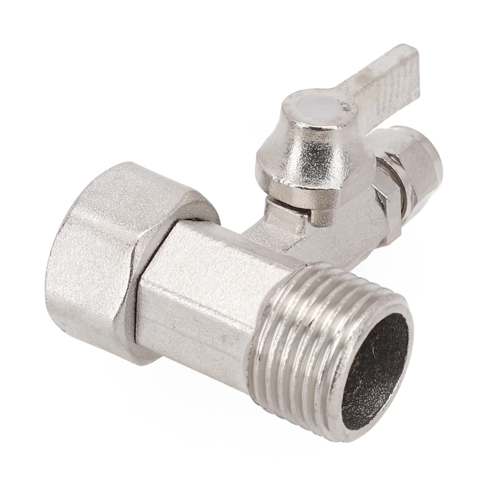 Alloy Ball Valve 3-way Switch Faucet Adapter Water Pipe Splitter Diverter Valve Water Tap Connector Washing Machine Accessories