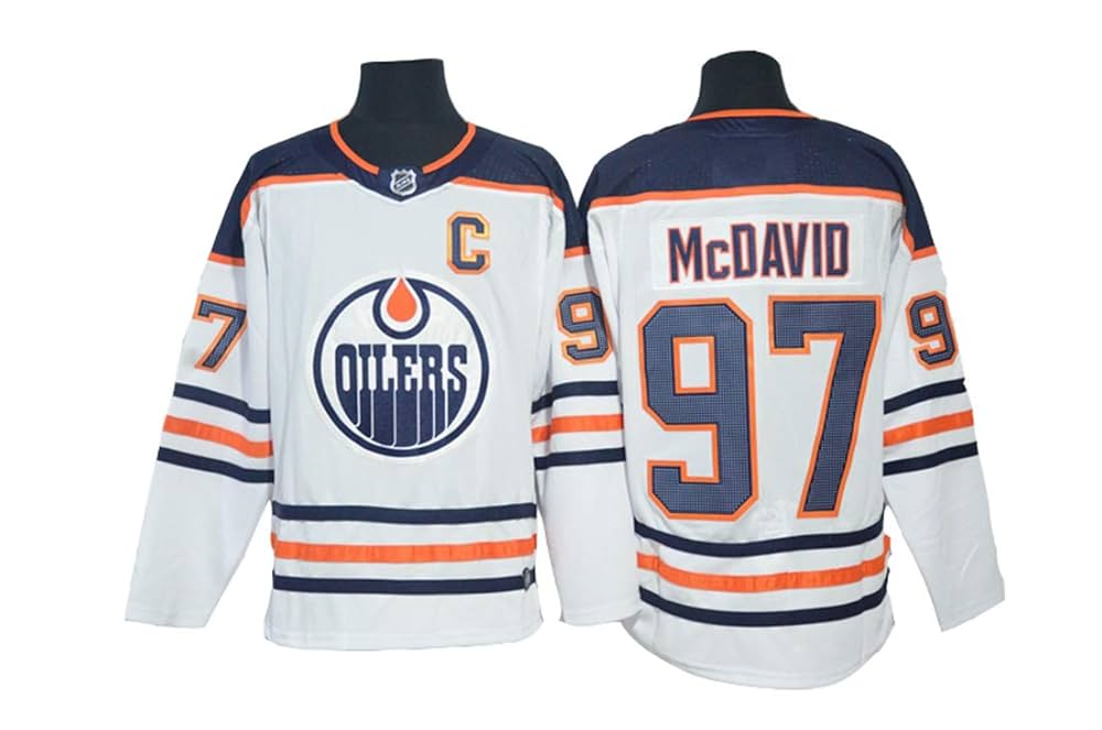 NHL オイラーズ　サイズ50 Amazon | Mcdavid 97ホッケージャージーエドモントンオイラーズ