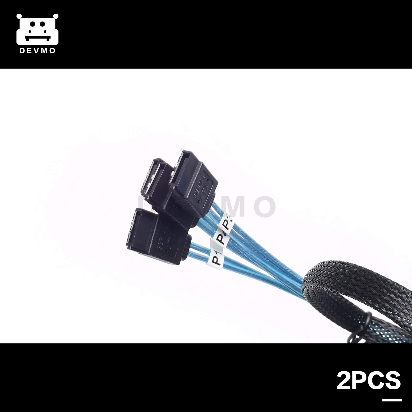 Amazon.com: DEVMO 2PCS Mini SAS to 4-SATA SFF-8087 Multi