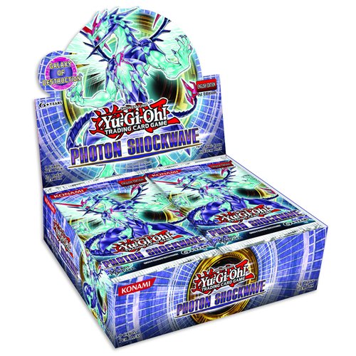 Yu-Gi-Oh Booster Pack "Photon Shockwave" english Edition Box with 24 Booster Packs