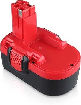 4.8Ah 18V Ni-MH BAT025 Replacement for Bosch 18V Battery Compatible with Bosch Battery BAT025 BAT026 BAT160 BAT180 BAT181 BAT189 3453-01 Tools