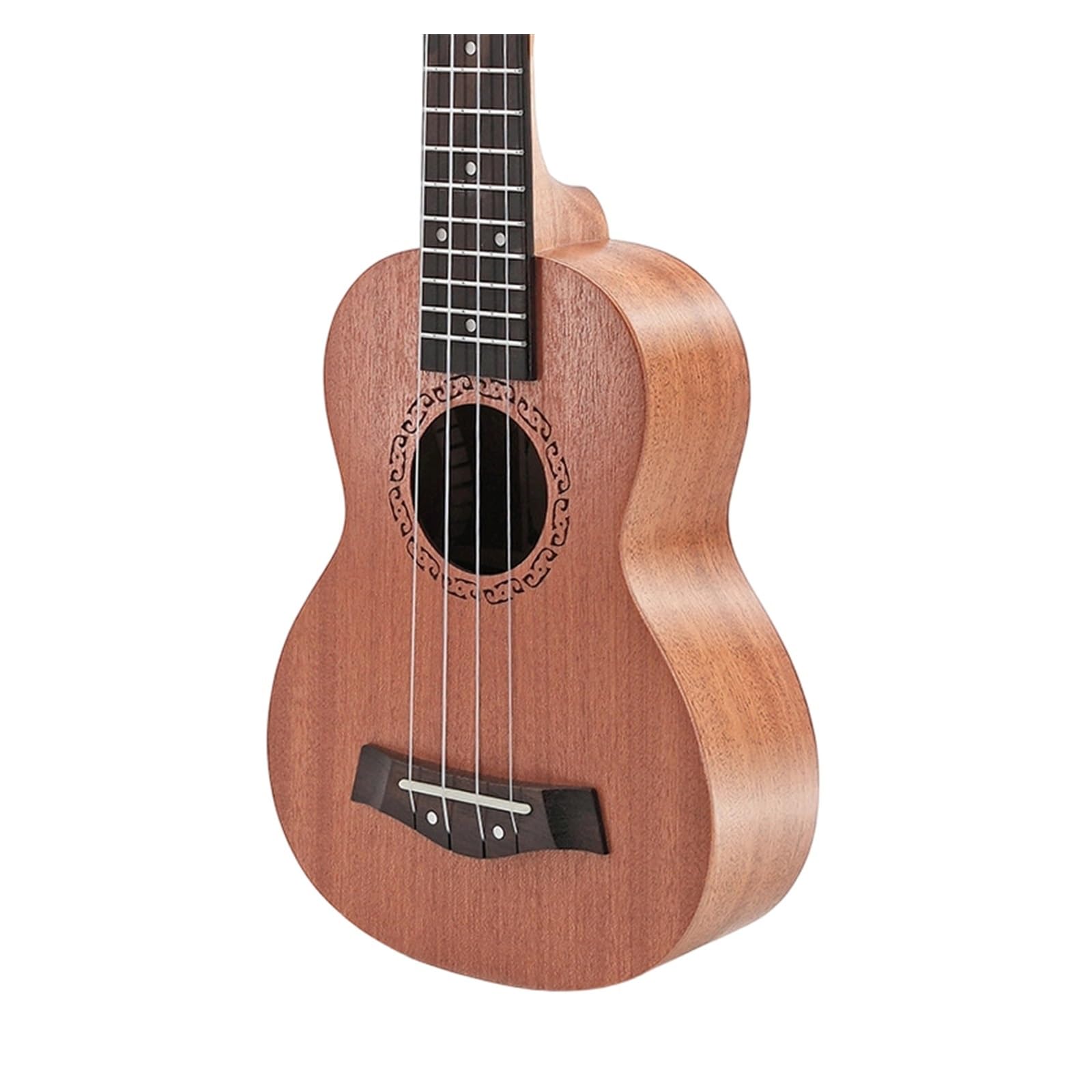 Strumento Professionale Per Chitarra A Quattro Corde Ukulele In Legno Sapele Da 21 Pollici Ukulele