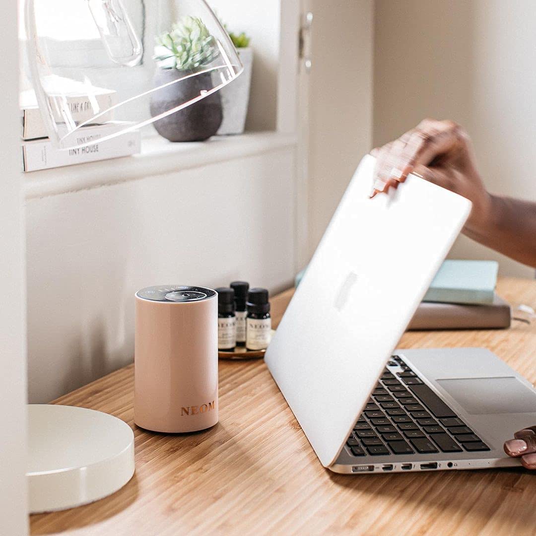 NEOM Portable Wellbeing Pod Mini Essential Oil Diffuser Nude