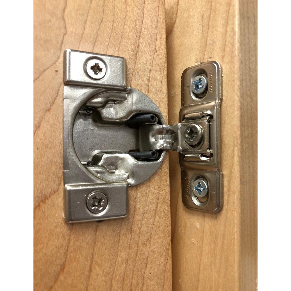 Blum Compact Face Fix Hinge 107° with Spring and Mounting Plate 38B355AF22