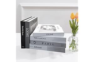 V&L 6 Pes Decor Books for House Faux Book Fashion Decoration Modern...