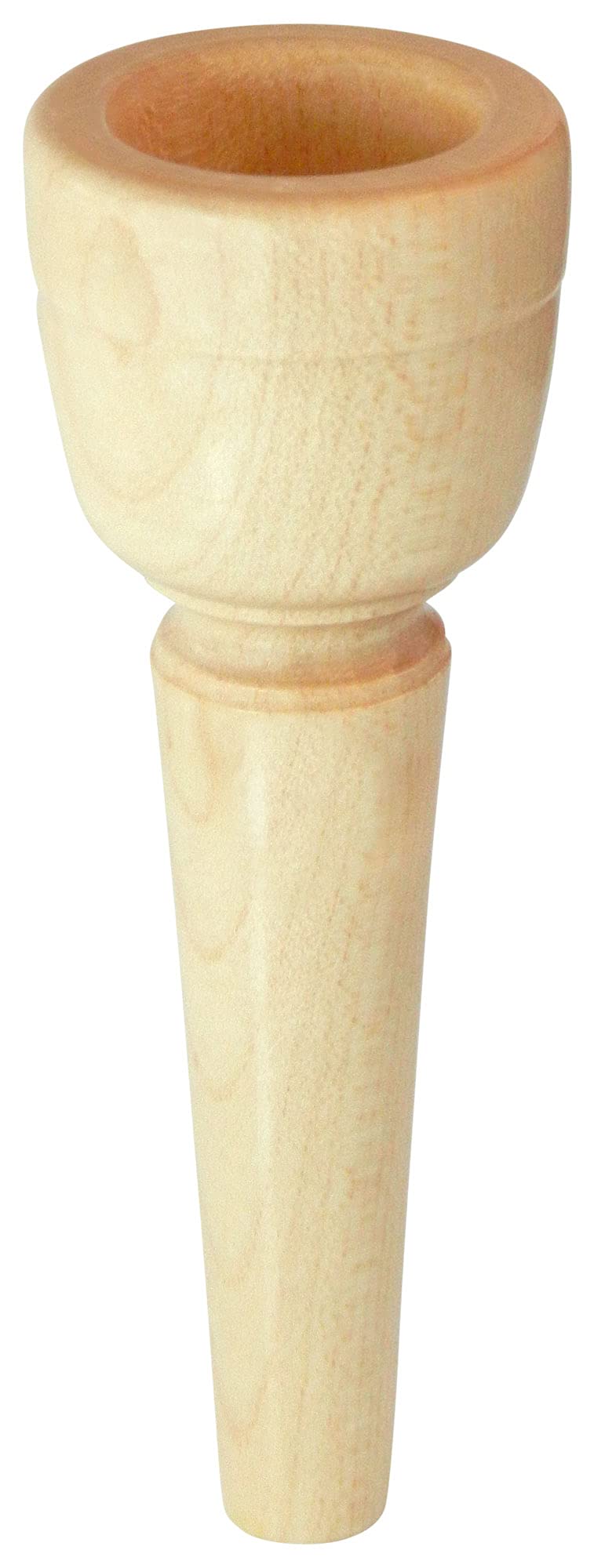 MUA21 Mundstück für Alphorn 21 mm (aus Ahorn, Kesselweite: 21 mm, Kesseltiefe: 25 mm, Durchgangsbohrung: 5,5 mm)