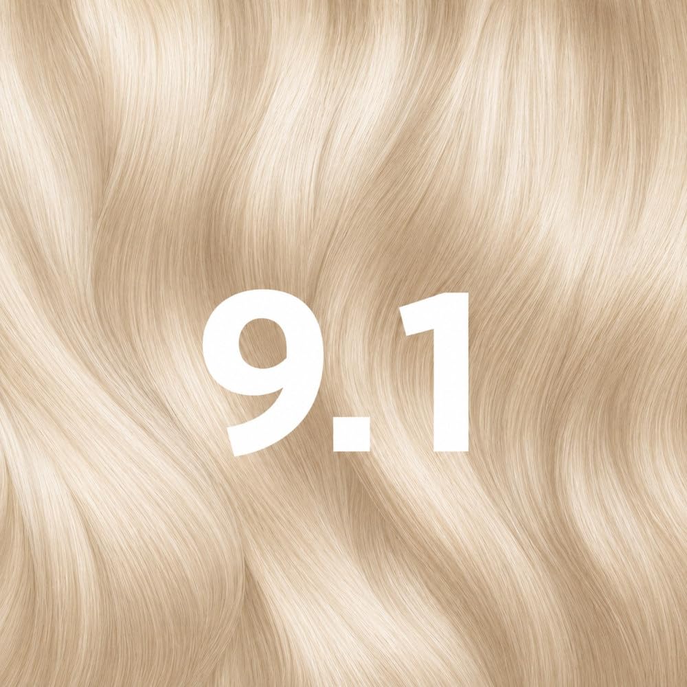 Garnier GOOD trwałe farbowanie, zestaw premium, trwały kolor, dla intensywnego i jasnego koloru, do 8 tygodni, bez amoniaku, kolor: 9.1 wanilia blond