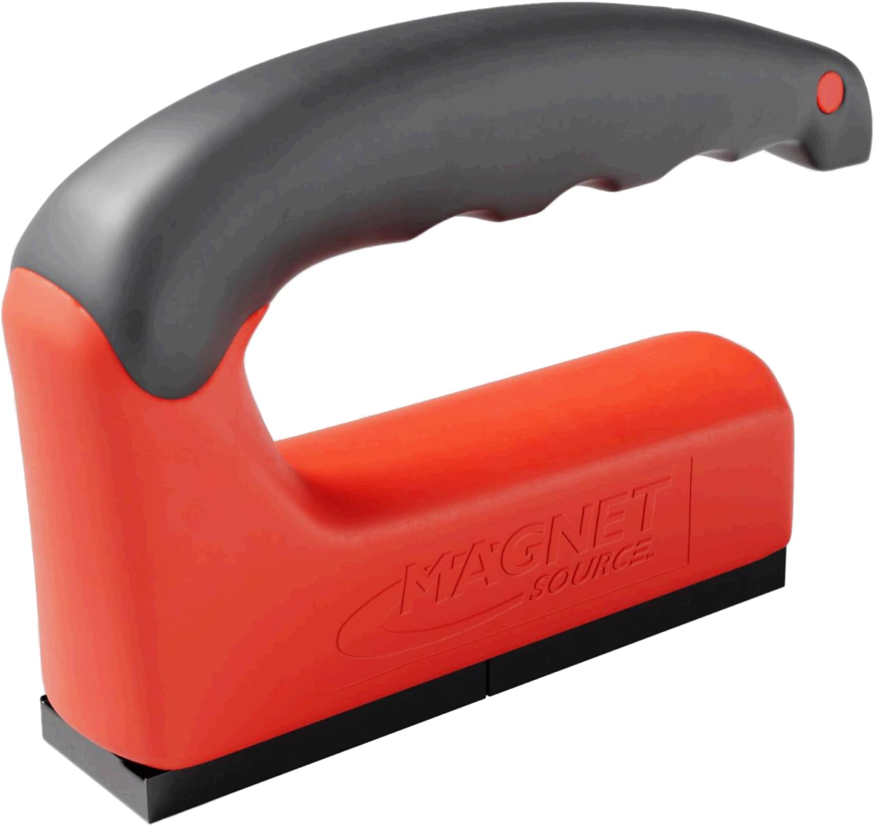 Master Magnetics Strong Magnet | Powerful Magnet with Ergonomic Handle | 100 lb Pull Force | 07501, Red