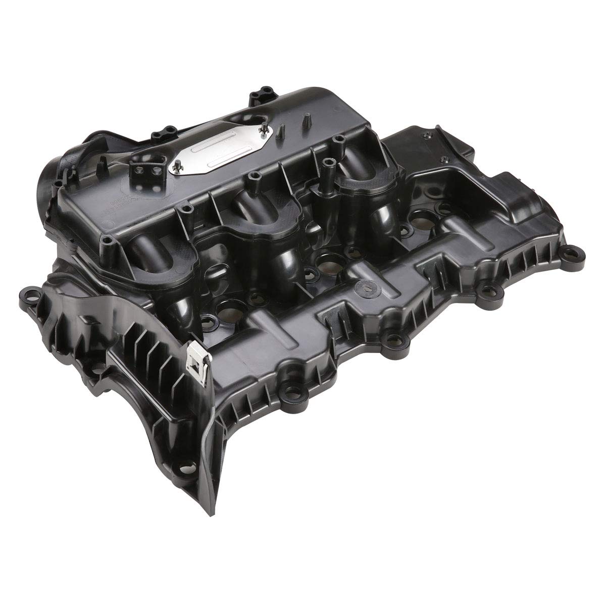 APM Autoteile Pokrywa zaworu pokrywa głowicy cylindra przód lewa do kompatybilny z Discovery IV Range Rover Sport 3.0L 2009-2016 LR073585
