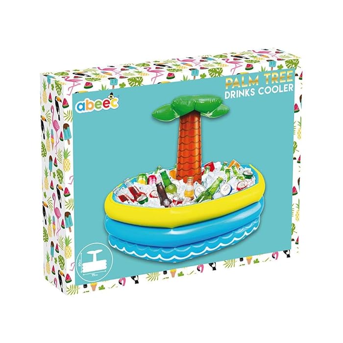 Buy abeec Inflatable Palm Tree Drinks Cooler 60cm Tall Inflatable Palm